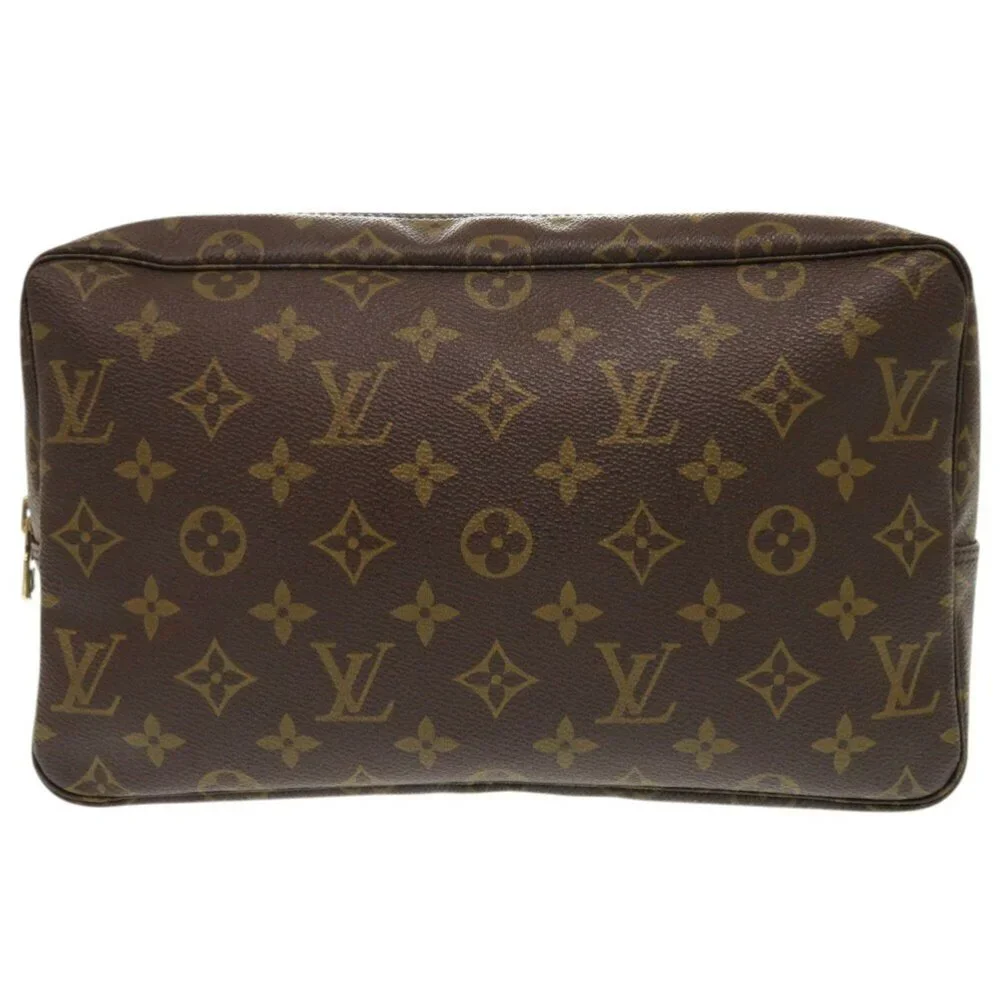 LOUIS VUITTON Brown Monogram Pouch - Picture 2 of 9